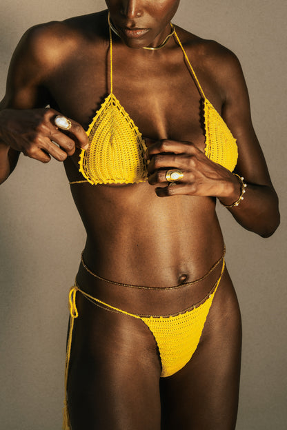 Top Alaia - Jaune