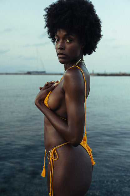 Alaia Bikini - Bas Sienne